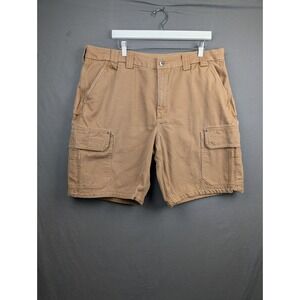 Duluth Trading Co Mens Brown Fire Hose Cargo Shorts Size‎ 40